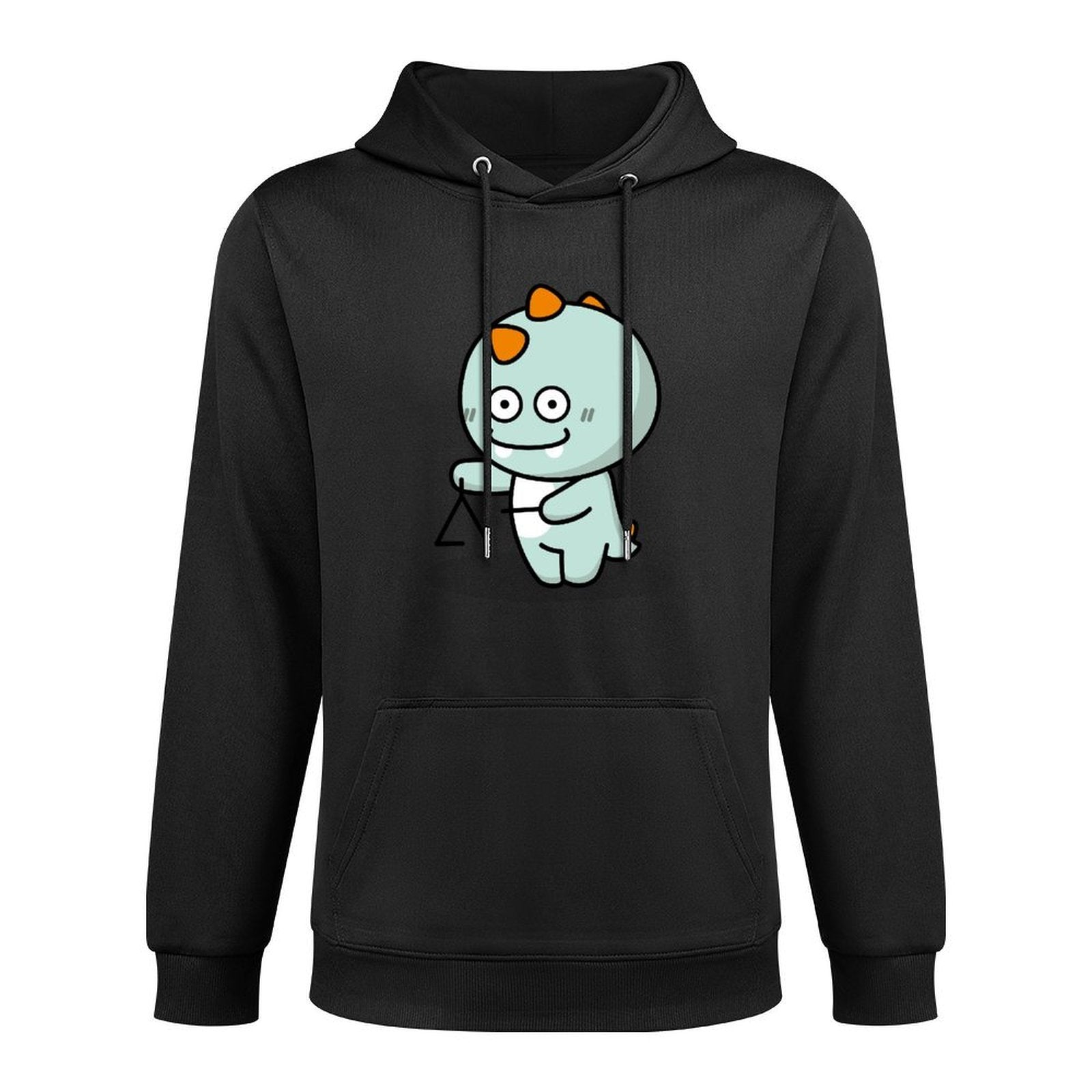 Clean Wrinkle-Free Front Graphic Hoodies